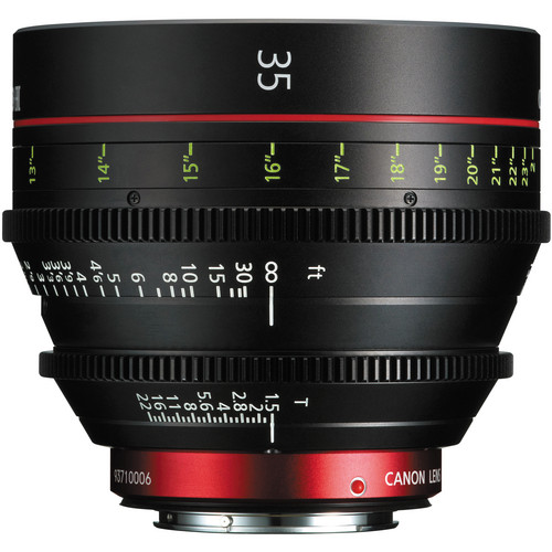 Canon CN-E 35mm T1.5 L F Cine Prime Lens EF Mount