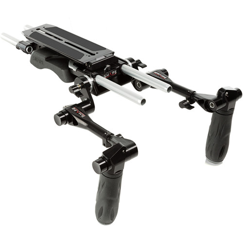 SHAPE Shoulder Rig with REVOLT VCT Baseplate and Dual Handgrips