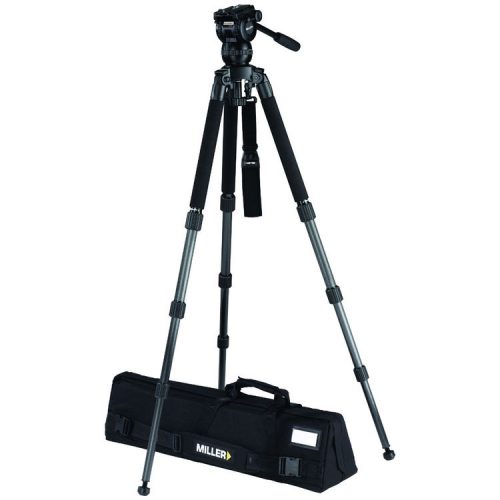 Miller CX8 Solo 75 3-Stage Carbon Fiber Tripod System