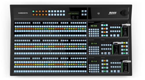 Carbonite Black Plus 12G 2 M/E Live Production Switcher with 36 3G Input and 25 3G Output Chassis