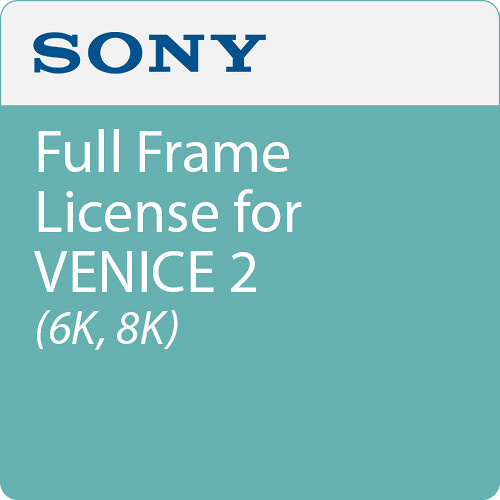 Sony Full-Frame License for Sony VENICE 2 Camera