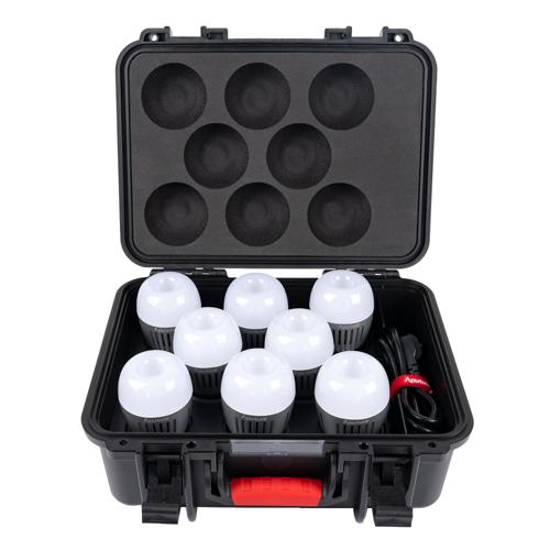 Aputure Accent B7C RGBWW LED 8-Light Kit w Charging Case