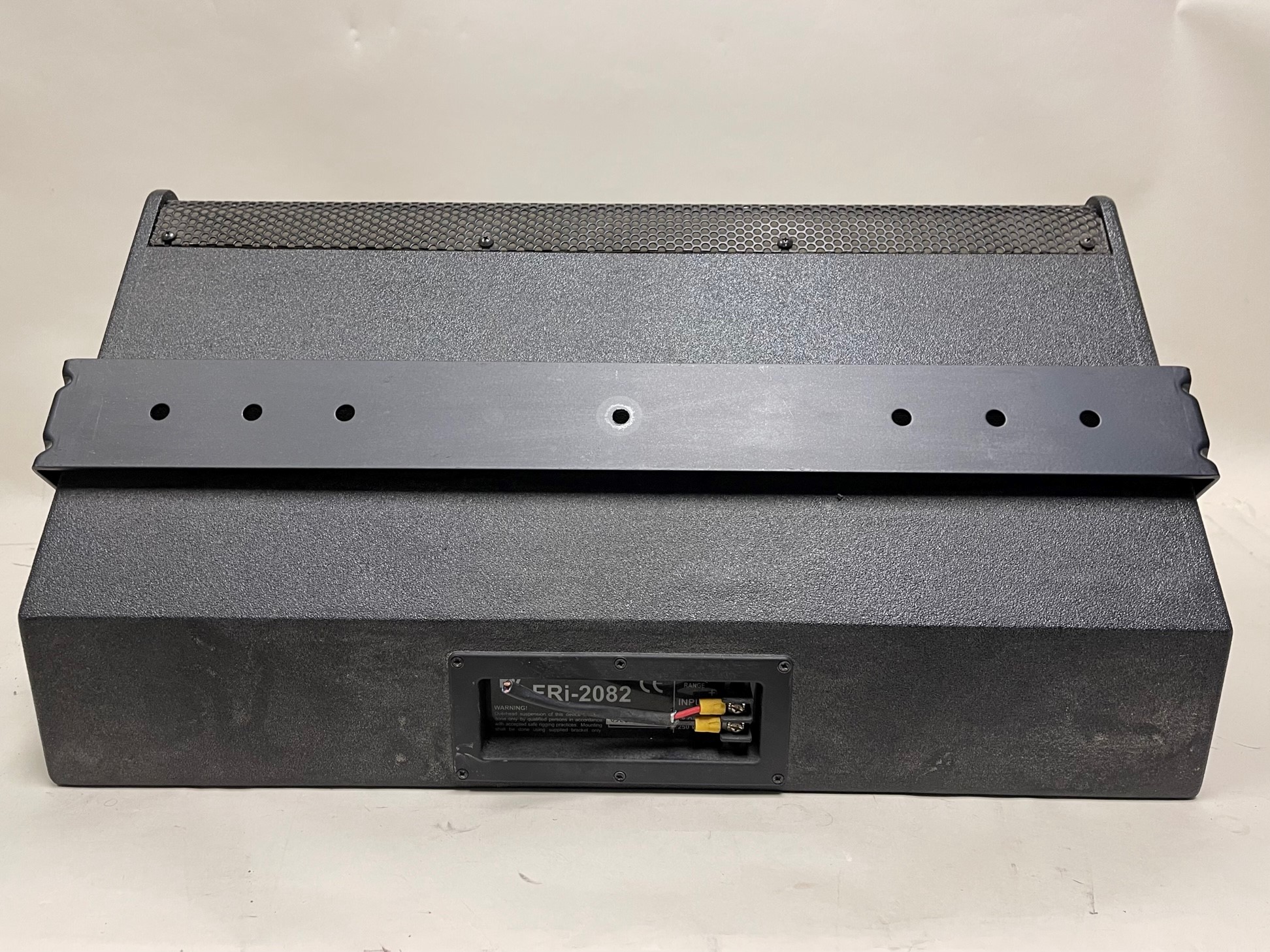 Electrovoice FRi-2082 low profile monitors/speakers. Black w/ mounting bracket. - Image 3