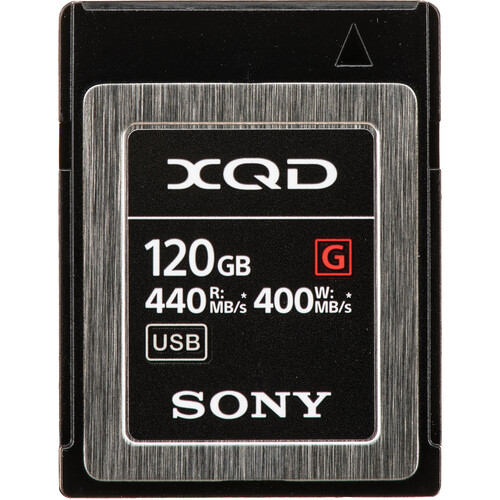 Sony 120GB G Series XQD Memory Card