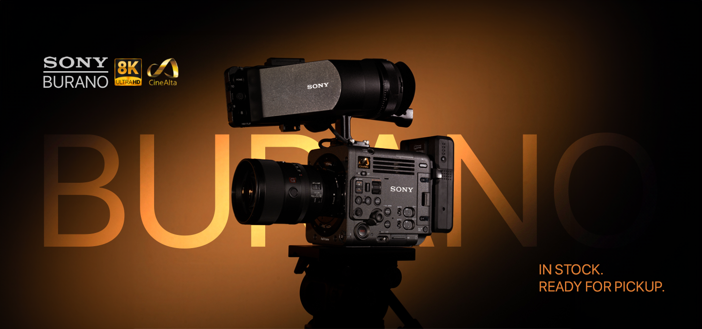 Sony Burano is In STock