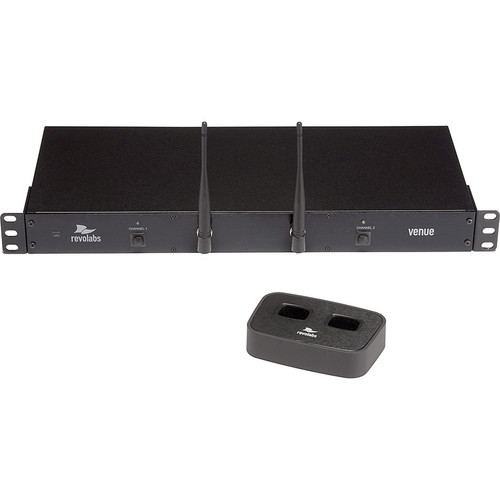 Revolabs HD Venue 2-Channel Rack-Mount System without Microphones