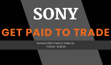 Summer Sony Trade-In Trade-Up