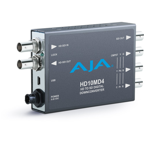 AJA HD-SDI to SD-SDI Digital and Analog Down-Converter - OPEN BOX
