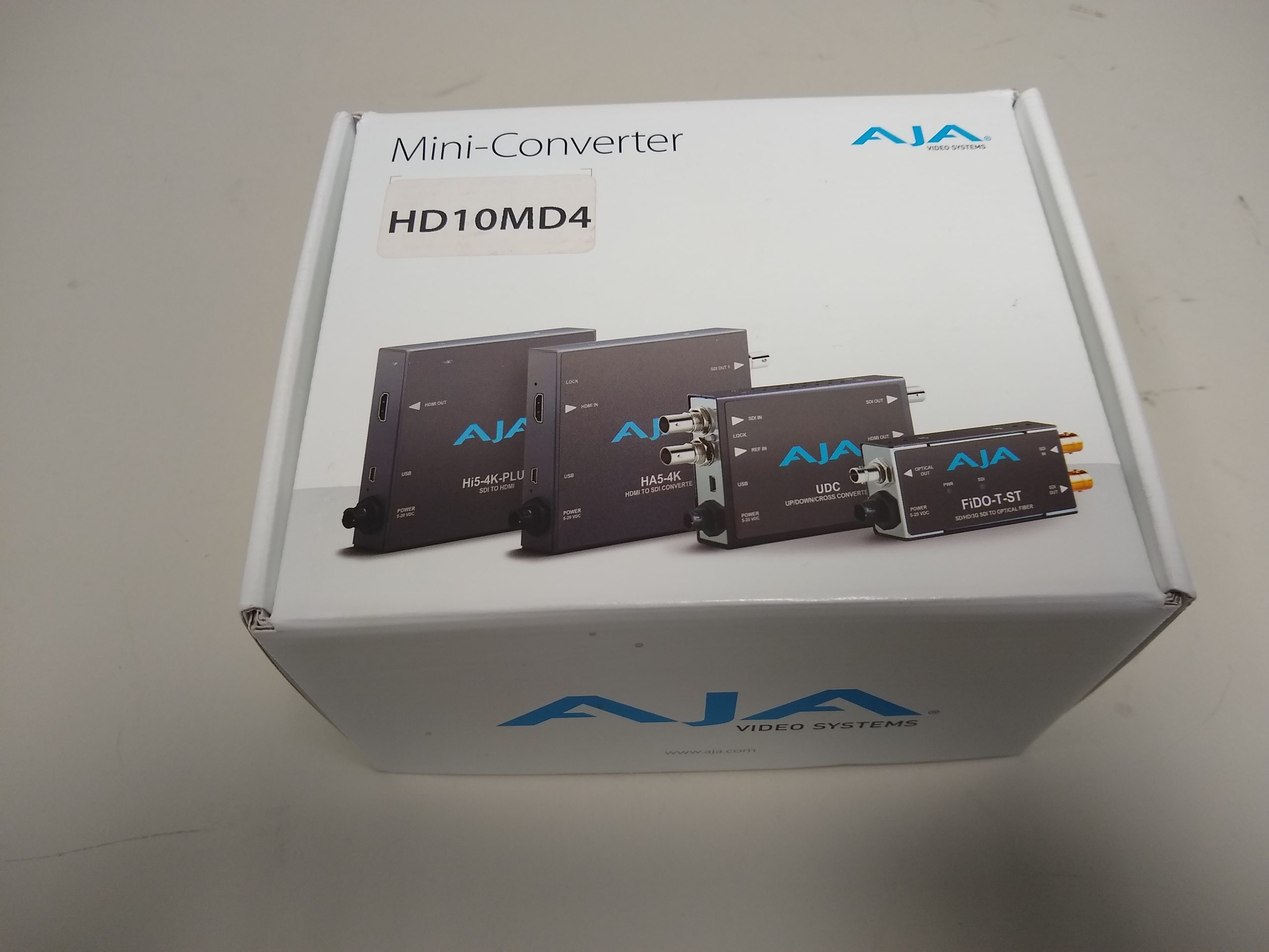 AJA HD-SDI to SD-SDI Digital and Analog Down-Converter - OPEN BOX
