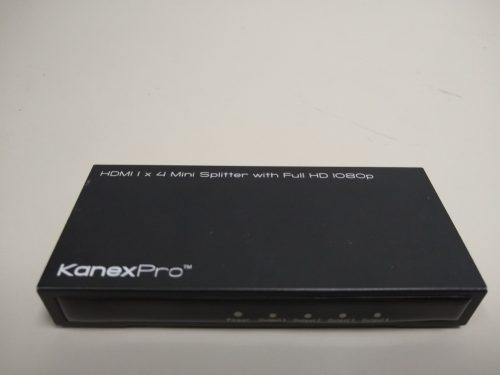 KanexPro HDMI 1 x 4 Mini Splitter with Full HD 1080p - USED