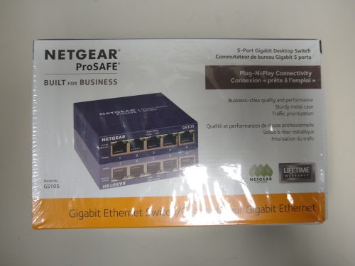 Netgear ProSafe 5-Port Gigabit Desktop Switch-OPEN BOX