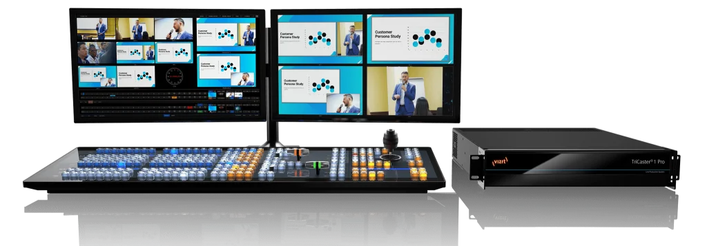 tricaster broadcast switcher vizrt